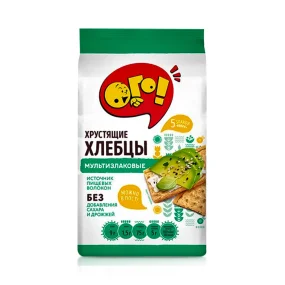 Хлебцы - Мультизлаковые, хрустящие, Ого, 75 г